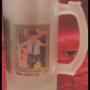 Frosted glass mug