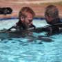 Open water student with Instructor