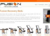 Fusion Recovery Beds's website