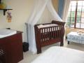 Sleigh baby cot