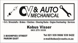 Cv and Auto Mechanical