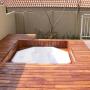 Jacuzzi in the deck