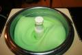 Mixing instructions for home made ice cream