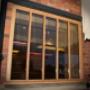 Sliding folding doors
