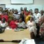 Zie with the 2016 Leadership Group at Thandulwazi