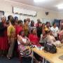 Zie with the 2016 Leadership Group at Thandulwazi