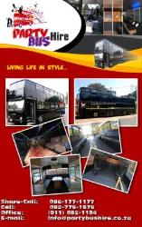 Party Bus Hire For Birthday Parties Matric Dances