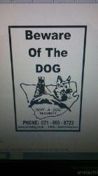Rent-a-Dog Security Service