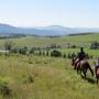Through farm lands