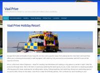Vaal Privé Holiday Resort & Charter Co.'s website