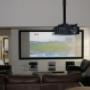 Home Theatre with CinemaScope Screen & Projector