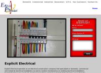 Explicit Electrical's website