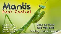 Mantis Pest Control