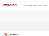 AEG.Communications's website