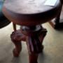 Handcarved Side Table