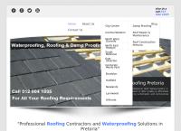 Waterproofing Pretoria's website