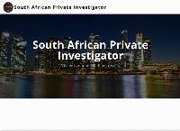 South African Private Investigator's website
