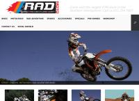 RAD Moto's website