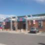 Parking area in front of shop