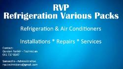 Refrigeration Various Packs - RVP