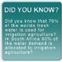 Fresh water