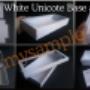 450gsm white base and lid gift boxes