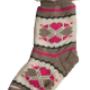 Pink Heart Non Slip Bedsocks