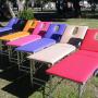 Adjustable model portable table, bed/plinth