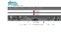 Mipro South Africa's website