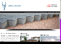 Impala Paving Projects's website