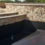 Waterproofing to water fountain