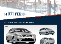 Cape Town Airport Shuttle's website