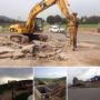 Demolition - hydraulic hammer