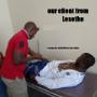 Our Lesotho client testing the ECG machine