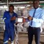 delivery of our Veterinary ultrasound to our client
