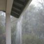 over flowing gutter