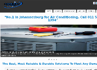 Johannesburg Air Conditioning's website