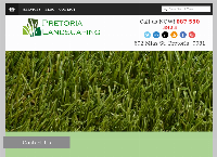 Landscaping in Pretoria's website