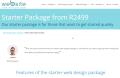 Get your business online by signing up to our starter web design package.