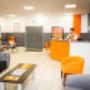Reception area