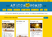 Africa Job Board's website