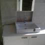 Wash hand basin with cabinet