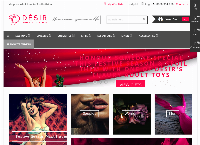 Desir Online Adult Shop's website