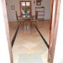 Reception to pool entrance