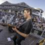House Band guitarist performing at the V&A Waterfront Amphitheatre October 2022