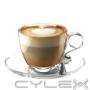 Uploaded by visitor on 2016/09/08 - GLASS CAPPUCCINO CUP
