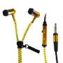 Zipper earphones
