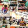Sewing Trainees at work at Learn to Earn