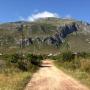 Road leading to "The Water Mongoose"