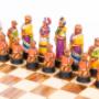 Small Tribal Unique Themed Chess Set